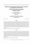 Research paper thumbnail of Simulación del comportamiento dinámico de un vehículo de carga utilizando elementos finitos