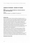 Research paper thumbnail of HUMANS OF INTERIORS – DIVERSITY BY DESIGN