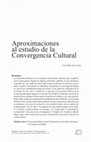 Research paper thumbnail of Aproximacionesde la Convergencia Cultural