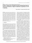 Research paper thumbnail of Lossless Compression of Double-Precision Floating-Point Data for Numerical Simulations: Highly Parallelizable Algorithms for GPU Computing