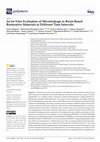 Research paper thumbnail of An In-Vitro Evaluation of Microleakage in Resin-Based Restorative Materials at Different Time Intervals