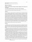 Research paper thumbnail of Dynamics of Physicochemical Parameters During Composting of Olive Pomace and Cattle Manure