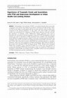 Research paper thumbnail of Experiences of Traumatic Events and Associations with PTSD and Depression Development in Urban Health Care-seeking Women