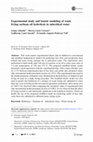 Research paper thumbnail of Experimental study and kinetic modeling of waste frying soybean oil hydrolysis in subcritical water