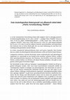 Research paper thumbnail of Zum etymologischen Hintergrund von albanisch nëmë/nãmë Fluch, Verwünschung, Übeltat 