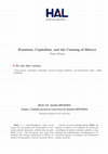 Research paper thumbnail of Feminism, Capitalism and the Cunning of History