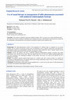 Research paper thumbnail of Use of sound therapy in management of tullio phenomenon associated with unilateral endolymphatic hydrops