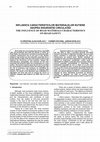 Research paper thumbnail of Influența Caracteristicilor Materialelor Rutiere Asupra Siguranței Circulației the Influence of Road Materials Characteristics on Road Safety