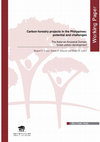 Research paper thumbnail of Carbon-forestry projects in the Philippines: potential and challenges - the Ikalahan ancestral domain forest-carbon development. ICRAF Working Paper no. 133