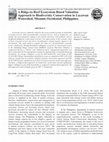 Research paper thumbnail of A Ridge-to-Reef Ecosystem-Based Valuation Approach to Biodiversity Conservation in Layawan Watershed, Misamis Occidental, Philippines