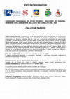 Research paper thumbnail of Call for papers convegno racconti di guerra