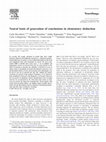 Research paper thumbnail of Neural basis of generation of conclusions in elementary deduction