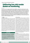 Research paper thumbnail of Zelfsturing kan niet zonder doelen en monitoring