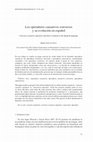 Research paper thumbnail of Los operadores causativos conversos y su evolución en español