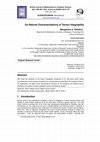 Research paper thumbnail of On Natural Characterizations of Tensor Integrability