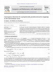 Research paper thumbnail of Convergence theorems for asymptotically pseudocontractive mappings in the intermediate sense