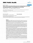 Research paper thumbnail of Does a short-term intervention promote mental and general health among young adults? – An evaluation of counselling