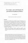 Research paper thumbnail of Las sonajas y otros instrumentos de percusión de Teotihuacan, México 1