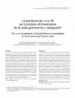 Research paper thumbnail of La pandemia de covid-19 en municipios afromexicanos de la costa guerrerense y oaxaqueña