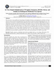 Research paper thumbnail of In Vitro Rapid Multiplication of Wrightia Tomentosa (ROXB.) Roem. and Schultz an Endangered Medicinal Tree Species