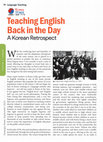 Research paper thumbnail of Teaching English Back in the Day: A Korean Retrospect