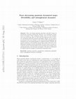 Research paper thumbnail of Trace decreasing quantum dynamical maps: Divisibility and entanglement dynamics