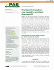 Research paper thumbnail of Fitotoxicidade na cultura de soja causada por deriva simulada de dicamba