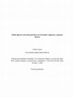 Research paper thumbnail of Medio siglo de extracción petrolera en el Ecuador: impactos y opciones futuras