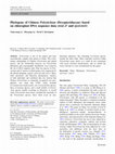 Research paper thumbnail of Phylogeny of Chinese Polystichum (Dryopteridaceae) based on chloroplast DNA sequence data (trnL-F and rps4-trnS)