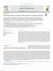 Research paper thumbnail of Theoretical progresses in silicon anode substitutes for Lithium-ion batteries