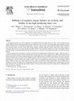 Research paper thumbnail of Influence of negative energy balance on cyclicity and fertility in the high producing dairy cow