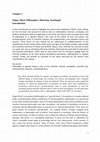 Research paper thumbnail of Introduction to: "Edgar Zilsel: Philosopher, Historian, Sociologist" (co-authors: Elisabeth Nemeth and Monika Wulz)