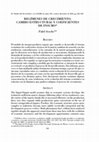 Research paper thumbnail of Regímenes de crecimiento, cambio estructural y coeficientes de insumo