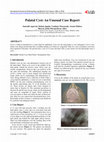 Research paper thumbnail of Palatal Cyst: An Unusual Case Report