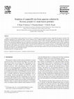 Research paper thumbnail of Sorption of copper(II) ion from aqueous solution by Tectona grandis l.f. (teak leaves powder)