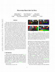 Research paper thumbnail of Discovering Objects that Can Move