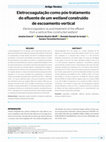 Research paper thumbnail of Eletrocoagulação como pós-tratamento do efluente de um wetland construído de escoamento vertical