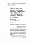 Research paper thumbnail of Invited Papers Performing Arts, Media and Training Participatory Action-Research in a Systemic Framework for Improving Social Innovation. The Case Study of Centro Audiovisual Don Bosco (Ups-Ecuador)