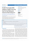 Research paper thumbnail of Annals of Otolaryngology and Rhinology