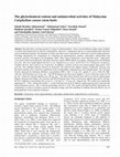 Research paper thumbnail of The phytochemical content and antimicrobial activities of Malaysian Calophyllum canum (stem bark)