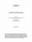 Research paper thumbnail of The Student Loan Consolidation Option: An Analysis of an Exotic Financial Derivative: Working Paper 2007-05