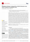 Research paper thumbnail of Population-Inclusive Assigned-Sex-at-Birth Estimation from Skull Computed Tomography Scans