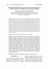 Research paper thumbnail of Distribusi Kepemilikan Lahan Pertanian Dan Pendapatan Usahatani Di Wilayah Perkotaan Kabupaten Jember