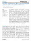 Research paper thumbnail of Simulating photon scattering effects in structurally detailed ventricular models using a Monte Carlo approach