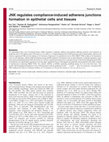 Research paper thumbnail of Compliance-induced adherens junction formation in epithelial cells and tissues is regulated by JNK