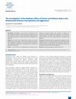 Research paper thumbnail of The investigation of the mediator effect of sexism and defense style in the relationship between homophobia and aggression