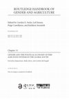 Research paper thumbnail of Routledge Handbook of Gender and Agriculture