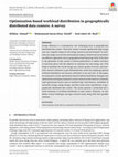 Research paper thumbnail of Optimization-based workload distribution in geographically distributed data centers: A survey