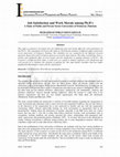 Research paper thumbnail of Job Satisfaction and Work Morale among Ph.D's: A Study of Public and Private Sector Universities of Peshawar, Pakistan