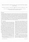 Research paper thumbnail of Singlet superconductivity enhanced by charge order in nested twisted bilayer graphene Fermi surfaces